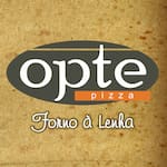 Logotipo Opte Pizzaria